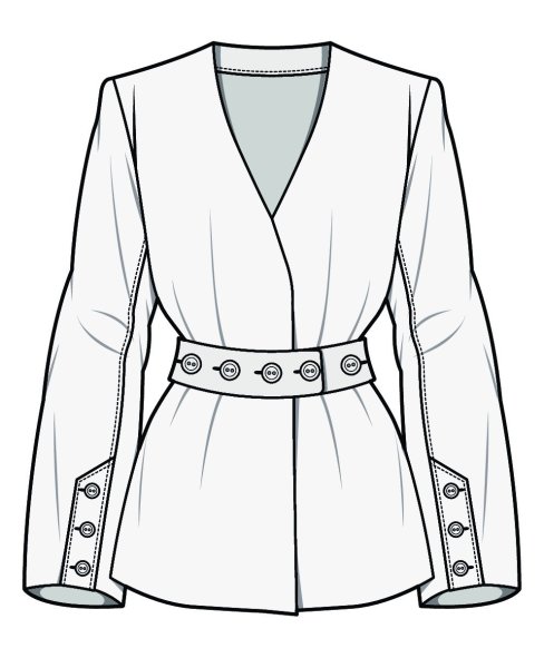Эскиз жакета