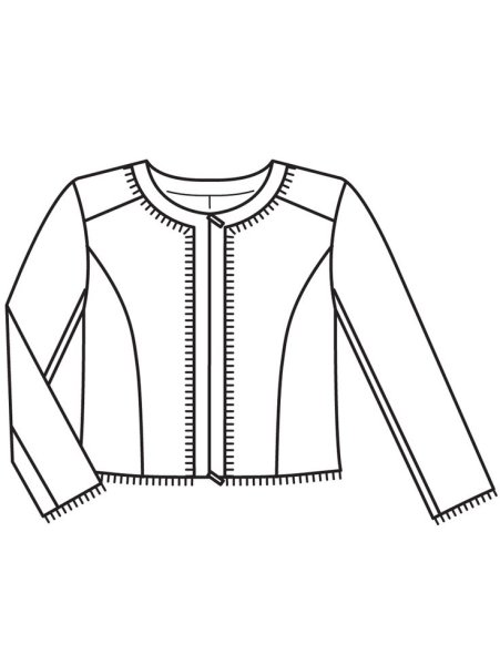 Жакет Шанель Бурда 2017