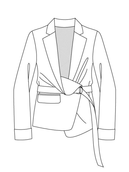 Эскиз пиджака