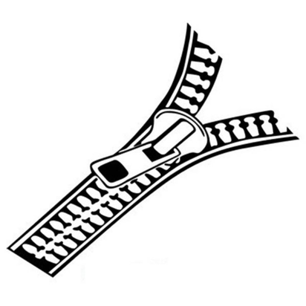 Застежка молния раскраска