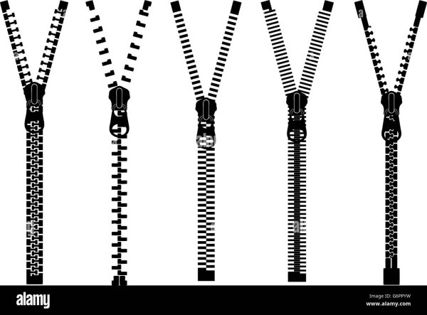Молния застежка эскиз
