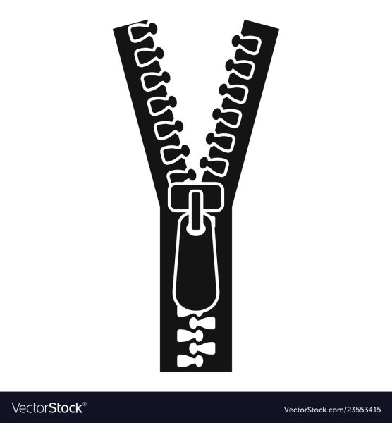 Молния застежка значок