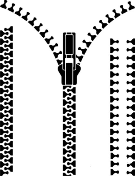 Молния трафарет