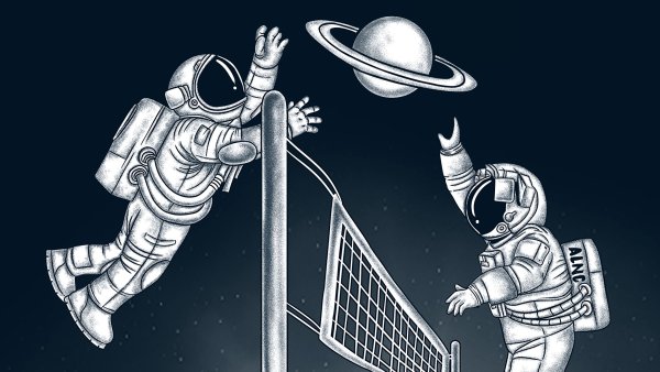 Космонавт арт