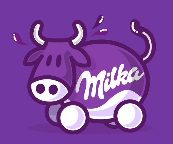 Milka корова