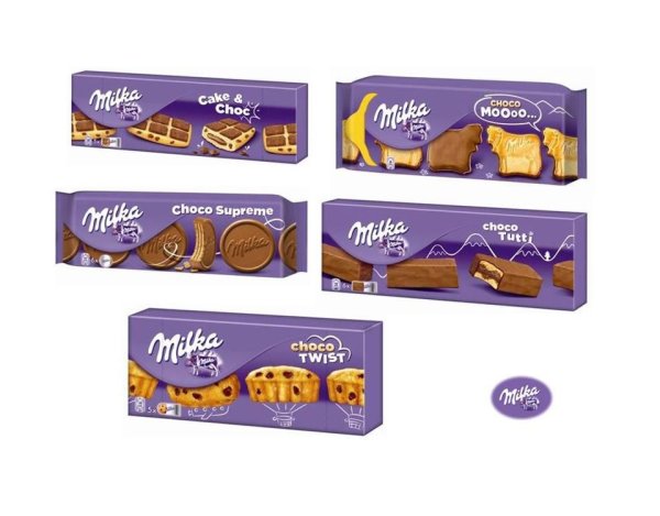 Шоколад Милка нарисовать