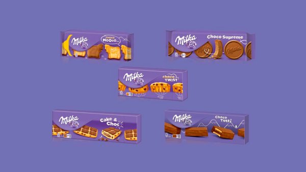 Реклама шоколада Milka