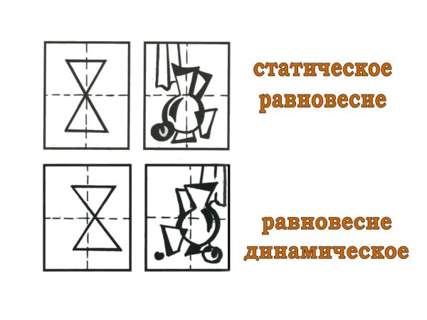 Динамичная симметричная композиция