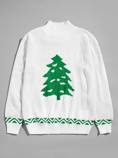 Свитер с елкой