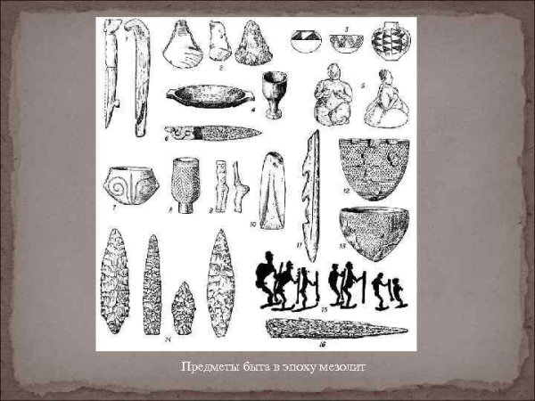 Чохская культура мезолит
