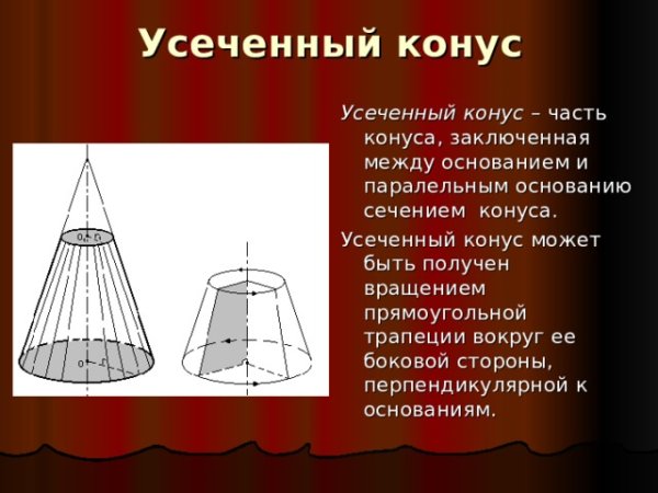 Стереометрия цилиндр , конус , усеченный конус