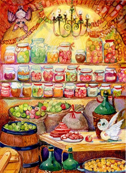 Подвал мультяшный