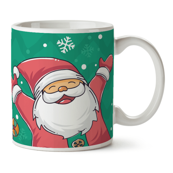 Новогодние кружки прозрачные