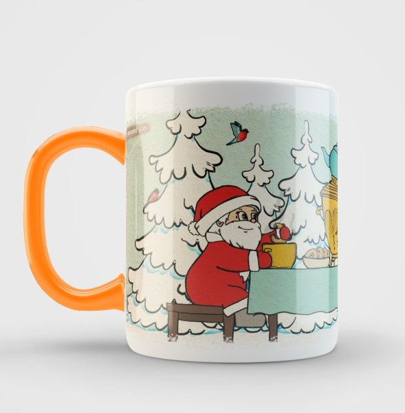 Прикольные новогодние кружки