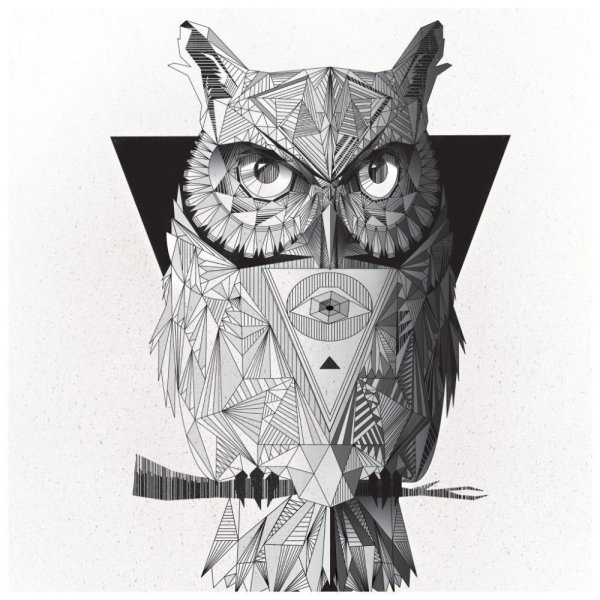 Сова арт