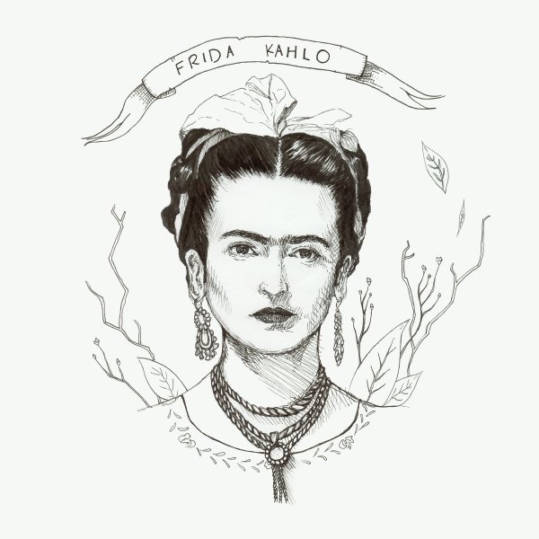 Фрида Кало на ногтях