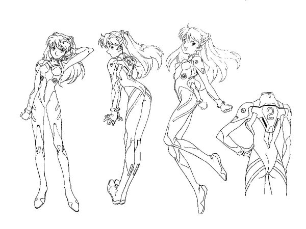 Евангелион тело рисование