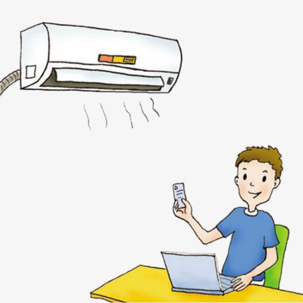 Нарисованный кондиционер