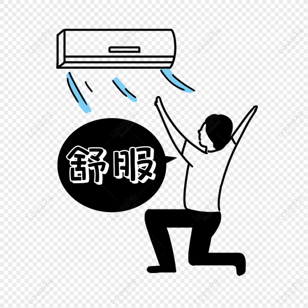 Нарисованный кондиционер