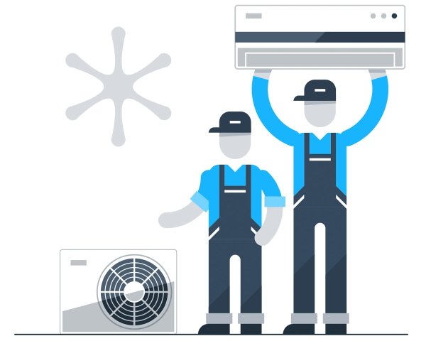 Кондиционирование и вентиляция в значках