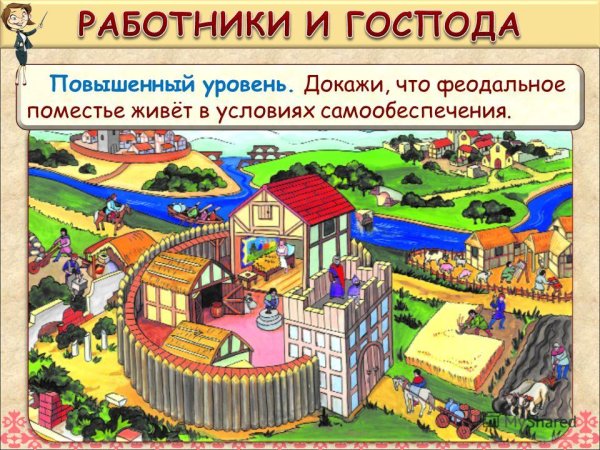 Феодальная вотчина поместье