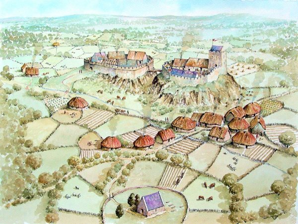 Средневековая деревня Уэллс