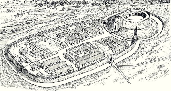 Планировка крепости