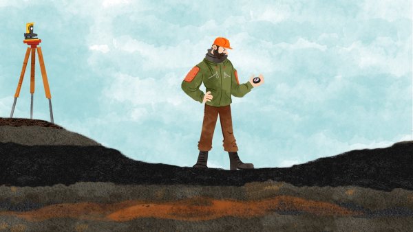 Геолог клипарт