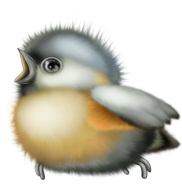 Цыплята мультяшные