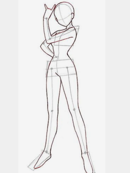 Тело человека для рисования