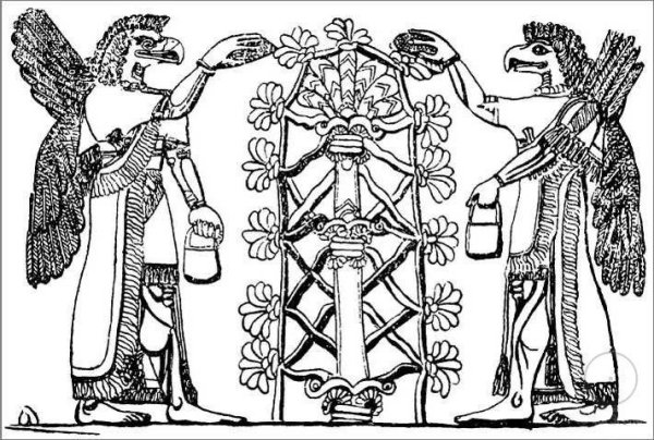 Древо жизни Ассирия