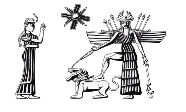 Бог Энлиль Месопотамия