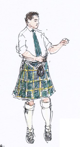 Шотландский рисунок