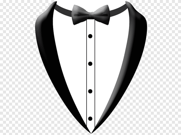 Фрак с бабочкой