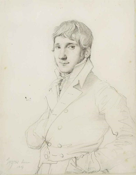 Жан-Огюст-Доминик Энгр портрет г-жи Гийом Летьер