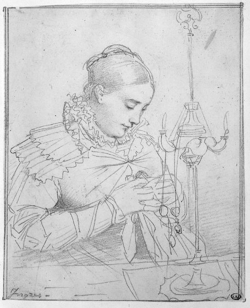 Доминик Энгр сестры Монтегю