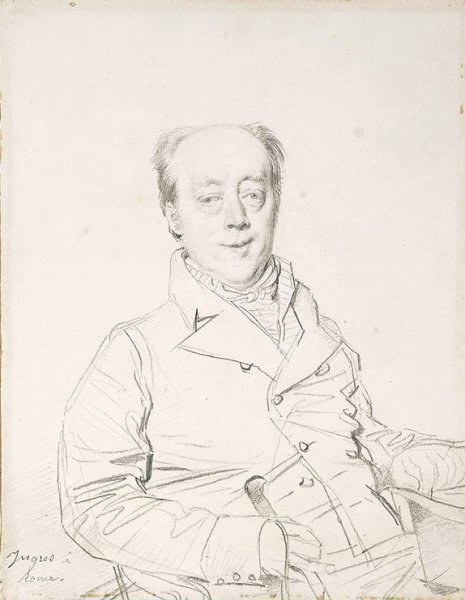 Энгр Жан Огюст Доминик портреты