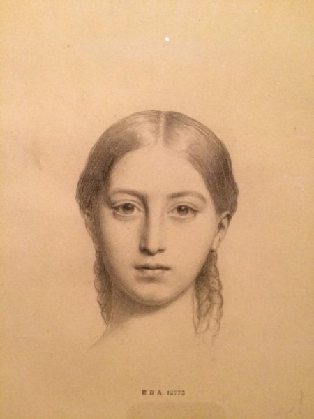 Энгр эскизы