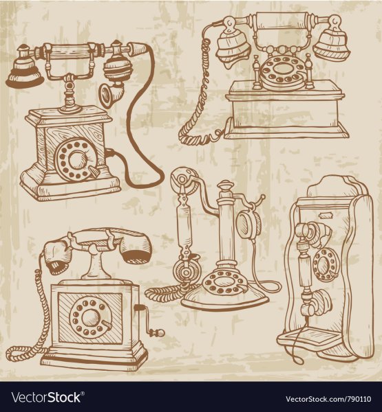 Рисунки старинных вещей