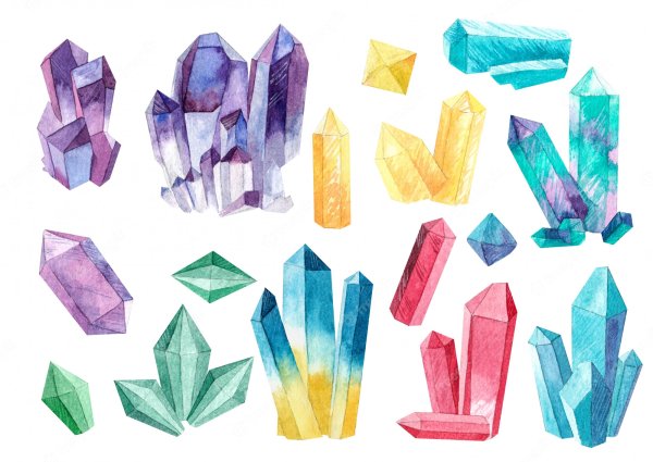 Рисование кристаллов