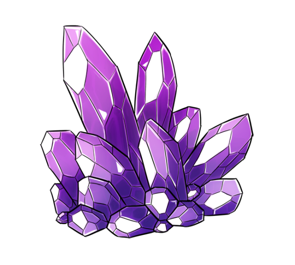 Кристалл рисунок