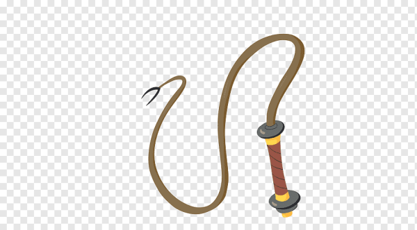 Плеть на прозрачном фоне