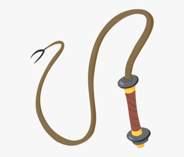 Нагайка на прозрачном фоне