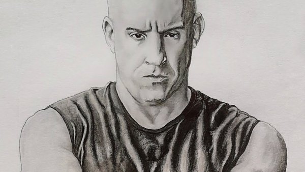 Вин дизель портрет