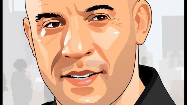 Вин дизель портрет