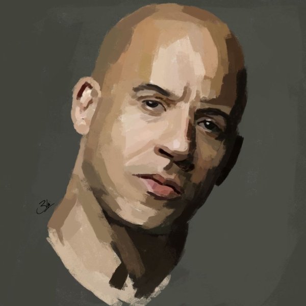 Вин дизель портрет