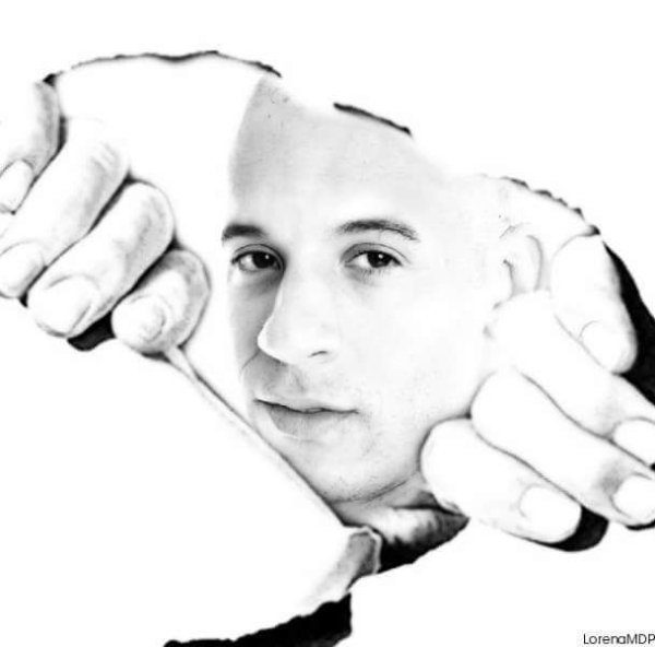 Доминик Торетто нарисовать