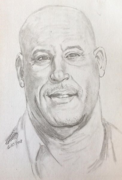 Вин дизель портрет