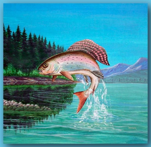 Хариус картина