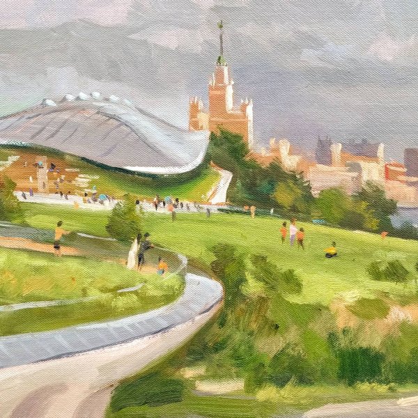 Парк Зарядье архитектура